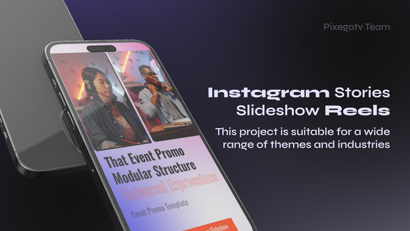 Instagram Reels Modern Stories Product Promo template preview