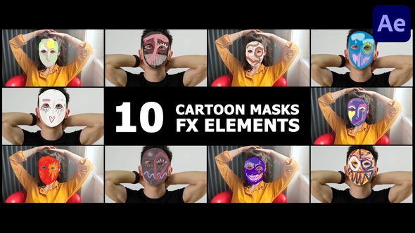 Cartoon Masks | After Effects