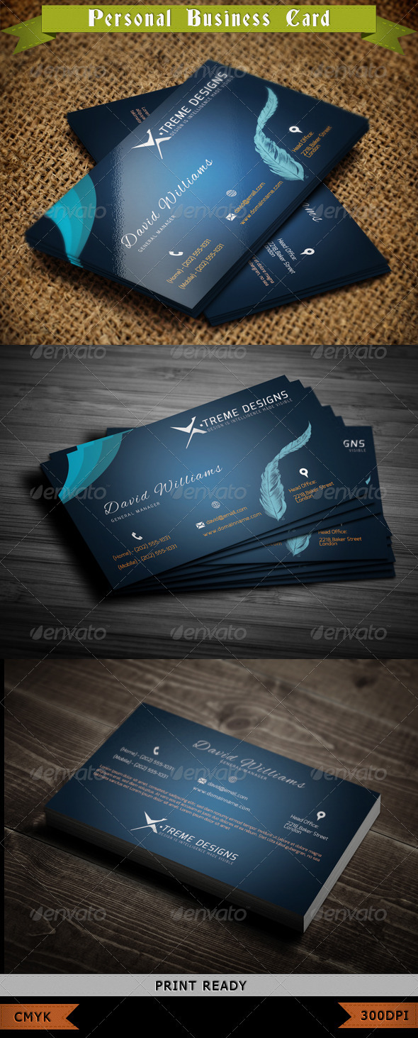 Personal Business Card - Creative Business Cards