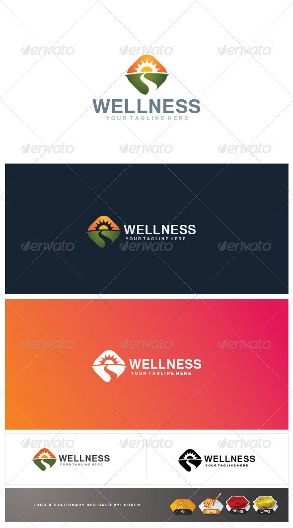 Wellness Logo - Nature Logo Templates