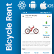 Bicycle Rental App Template in React Native CityRider Multi Language