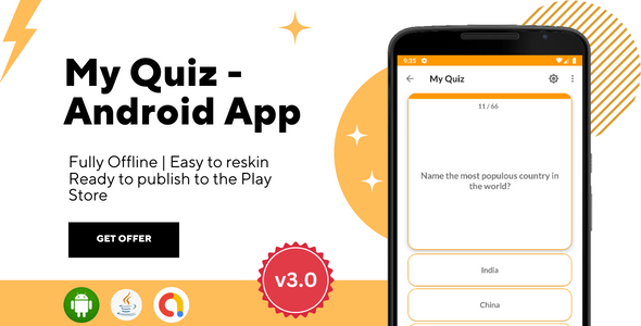 My Quiz - Offline Database -  Ready To Publish - Admob