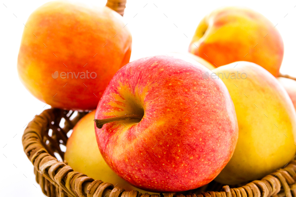 Red apples Stock Photo by arina-habich