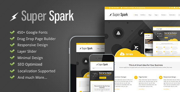 Super Spark - ThemeForest 3841189