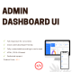 Admin dashboard UI