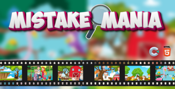Mistake Mania | Construct 3 | HTML5 Game