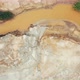 Aerial View; Drone Moving Over the Very Polluted River, Karabash - VideoHive Item for Sale