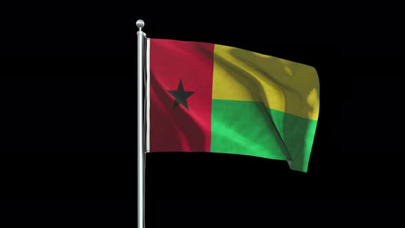 Guinea Bissau Flag Big