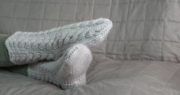 Relaxing Time in Socks alt