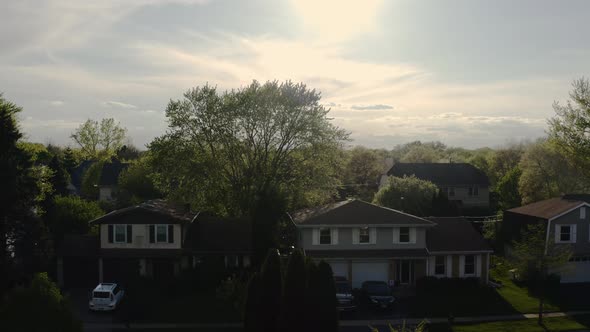 Aerial Drone View of Real Estate alt