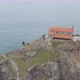 View of Bakio beach resort city and Gaztelugatxe, north of Spain - VideoHive Item for Sale