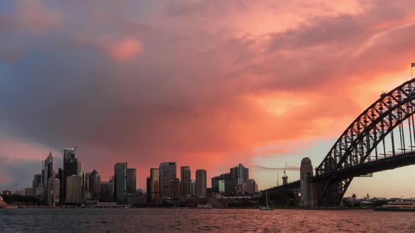 Sydney CBD from Waterhouse Reserve