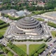 Aerial view of Centennial Hall, a historic building in Wroclaw, Poland - VideoHive Item for Sale