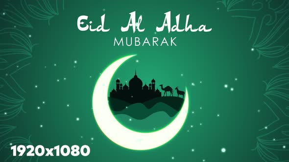 Eid Al Adha Mubarak (3 Size)