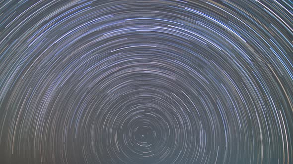 Beautiful Star Trails and space dust in the universe alt