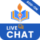 Onest LMS - LiveChat Addon - Real Time Customer Support Integration
