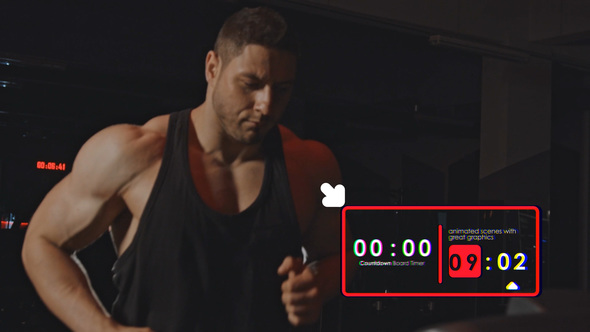 Countdown Elements template preview