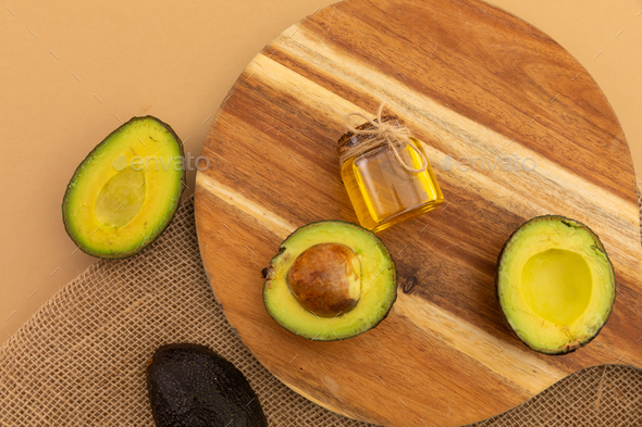 Fresh Healthy Avocado Cutting Board