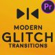 Modern Glitch Transitions - VideoHive Item for Sale