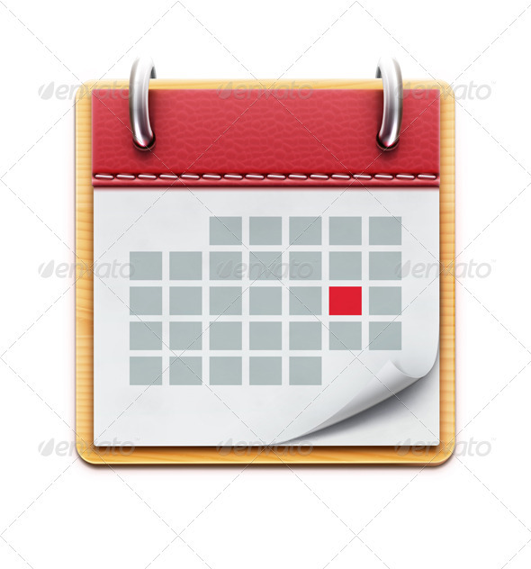 Calendar Icon - Objects Vectors