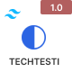 TechTesti - Testimonial Section Tailwind CSS 3 HTML Template