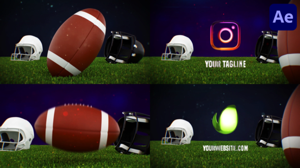American Football Logo for After Effects