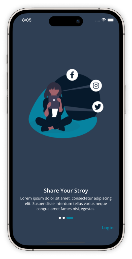 Instagram Clone App Template in React Native CLI | Social sharing ...