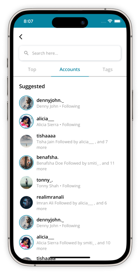 Instagram Clone App Template in React Native CLI | Social sharing ...