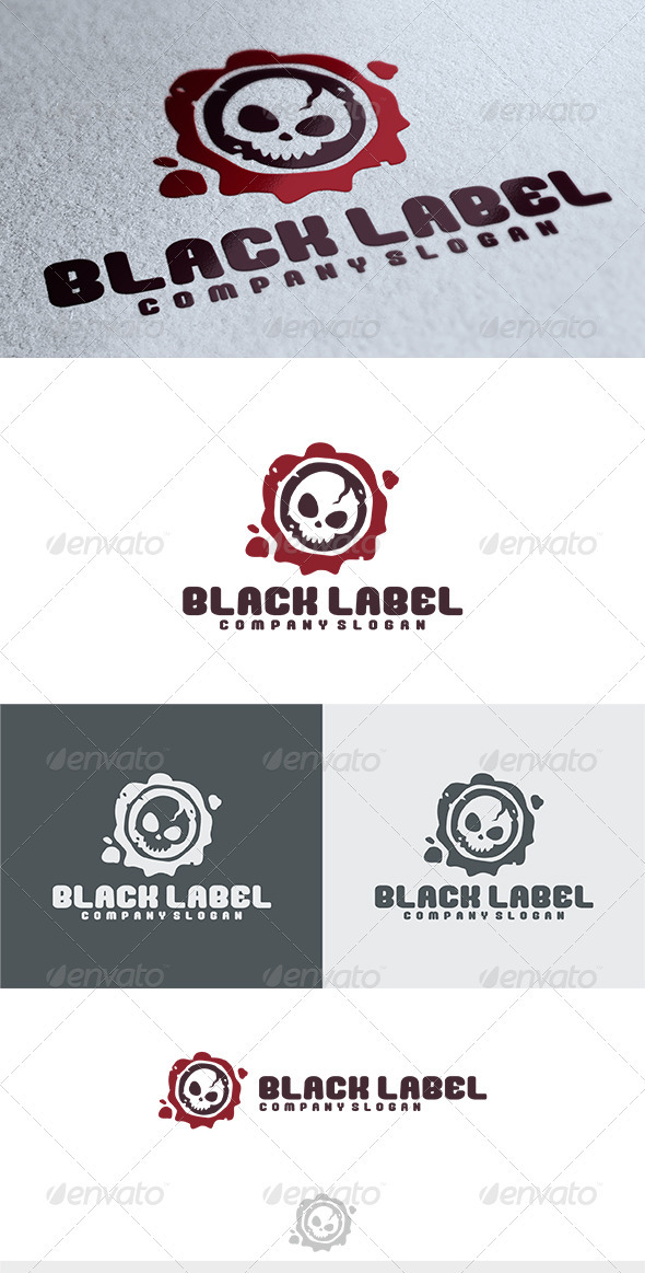 Black Label Logo - Humans Logo Templates