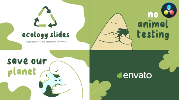 Ecology Slides for DaVinci Resolve
