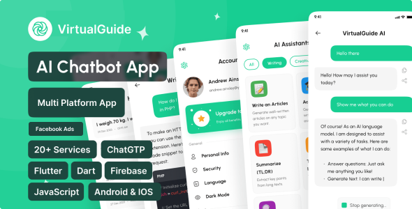 VirtualGuide V4.0 : Your Intelligent AI-Powered Flutter Companion