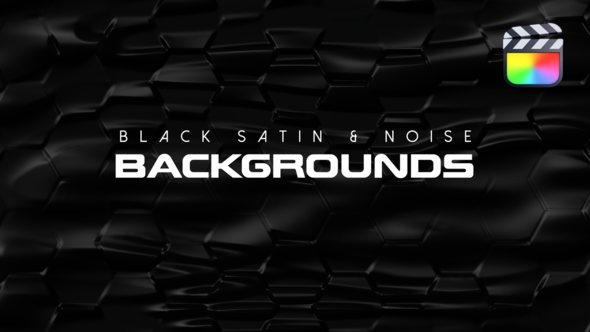 Black Satin & Noise Backgrounds