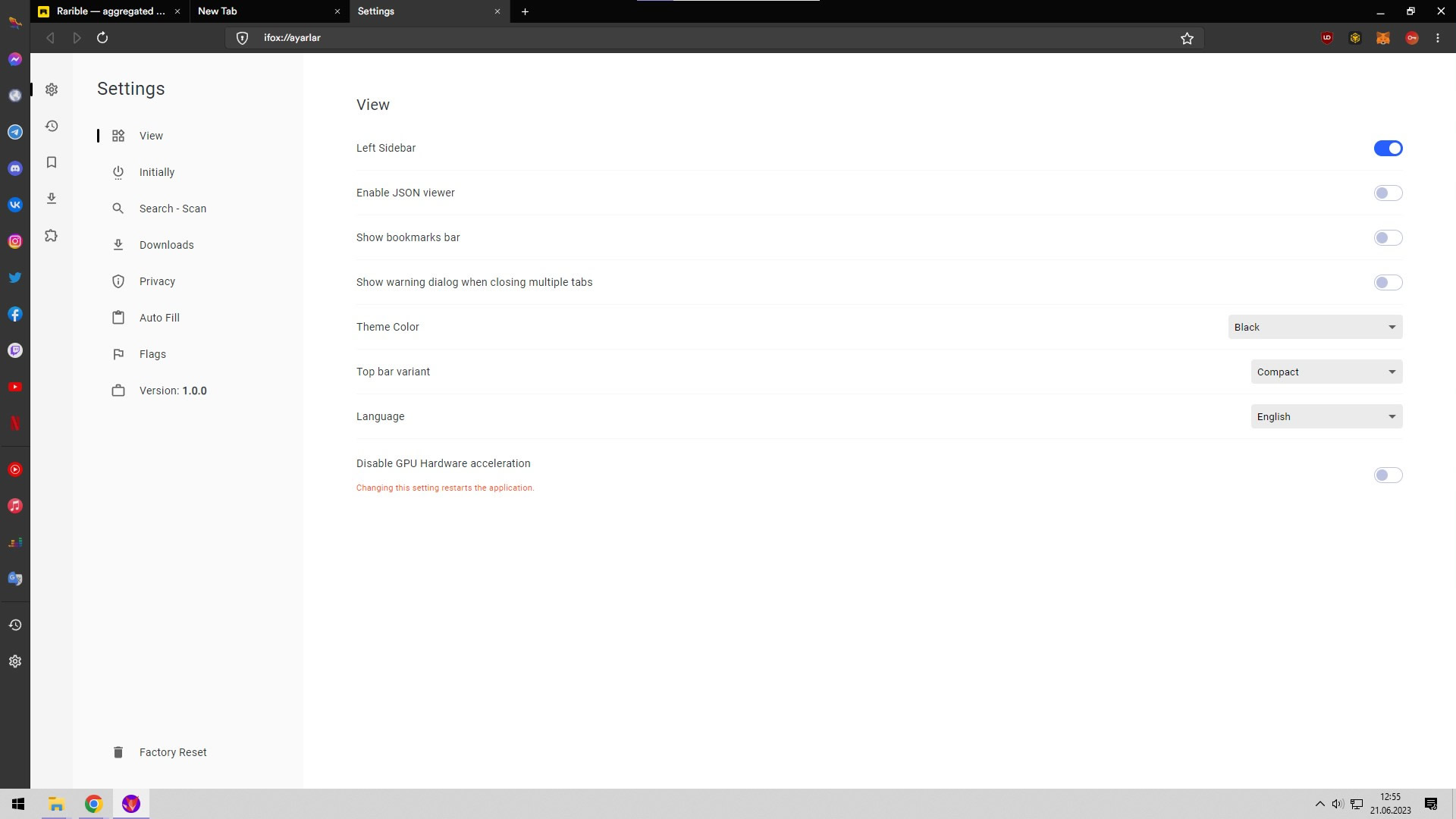 WEB3 Browser IFOX by xertxetin | CodeCanyon