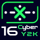 Futuristic animated cyberY2K Designs - VideoHive Item for Sale
