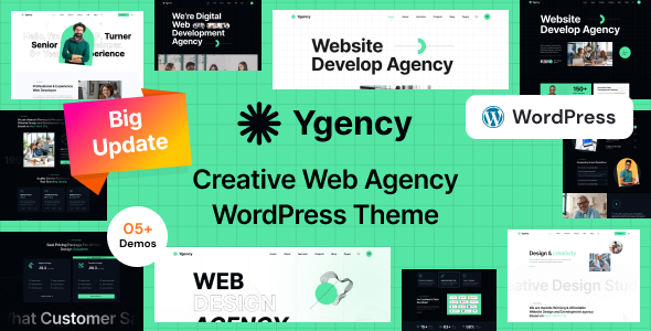 [DOWNLOAD]Ygency - Web Design Agency  Elementor WordPress Theme