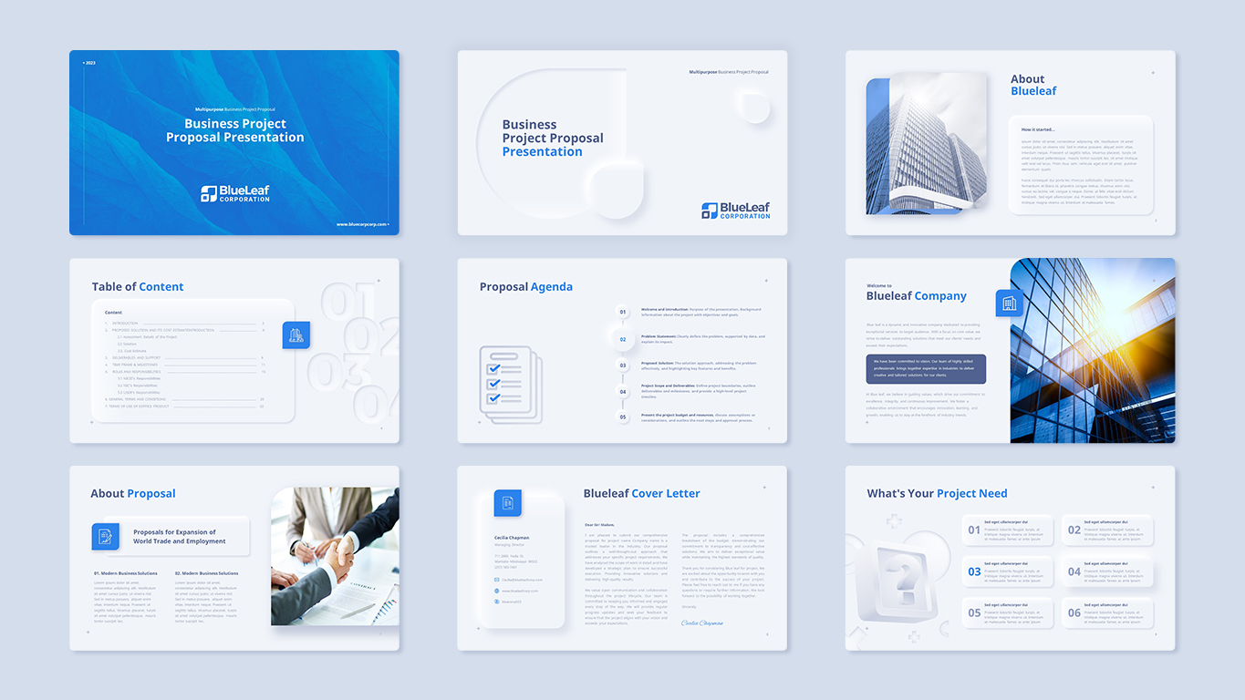 Proposal PowerPoint Template, Presentation Templates | GraphicRiver