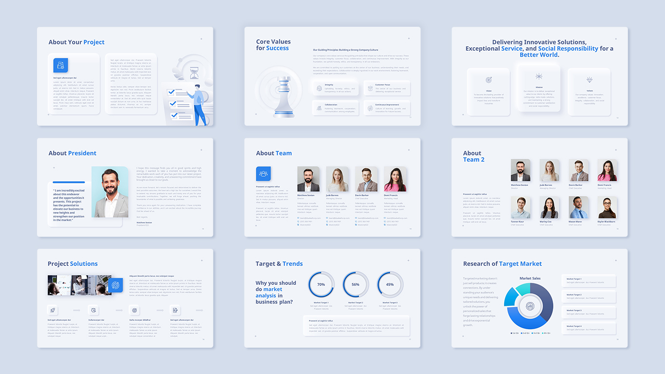 Proposal Powerpoint Template, Presentation Templates 