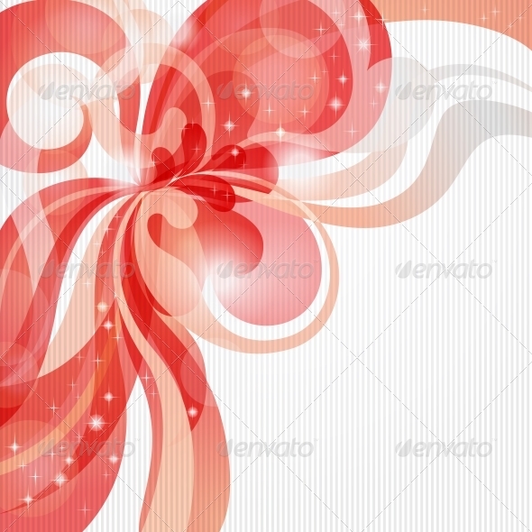 Abstract love theme background in red tones - Valentines Seasons/Holidays