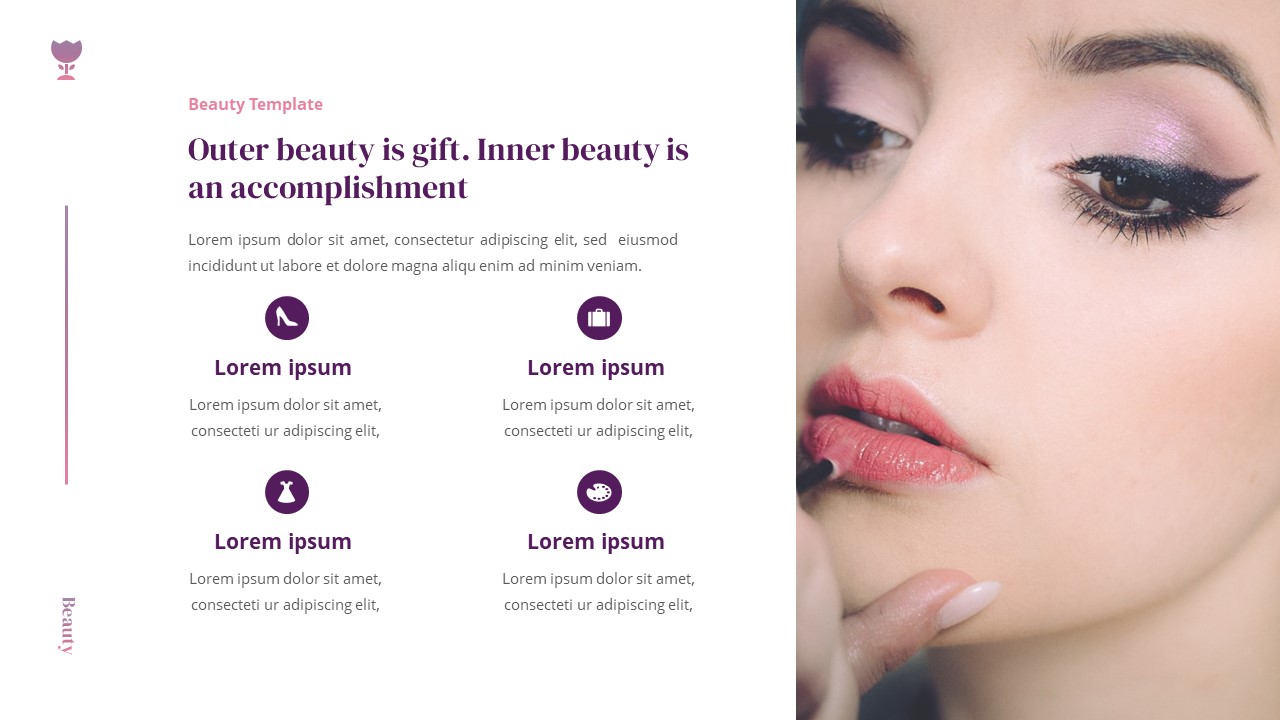 Beauty - Cosmetics Powerpoint Template, Presentation Templates ...