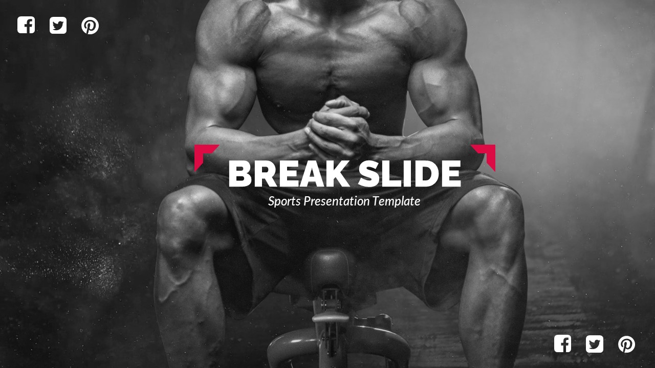 Bodybuild - Fitness and Gym Powerpoint Template, Presentation Templates