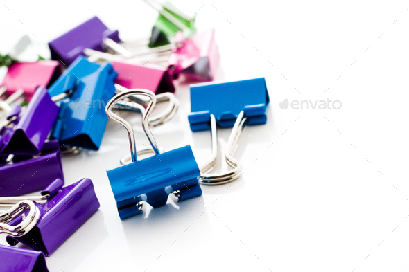 Paper clips Stock Photo by arina-habich | PhotoDune