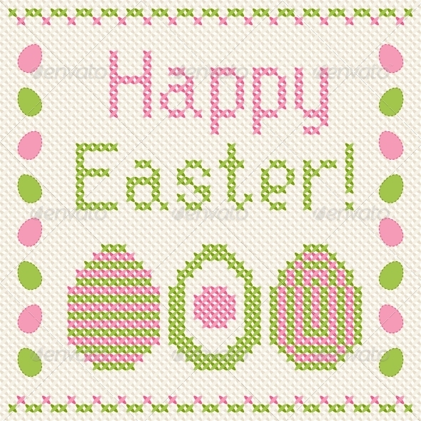 Happy Easter Greeting Card. - Seasons/Holidays Conceptual