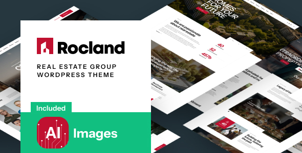 Rocland – Real Estate Group WordPress Theme
