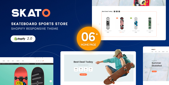 Skato – Skateboard Sports Store Shopify 2.0 Theme
