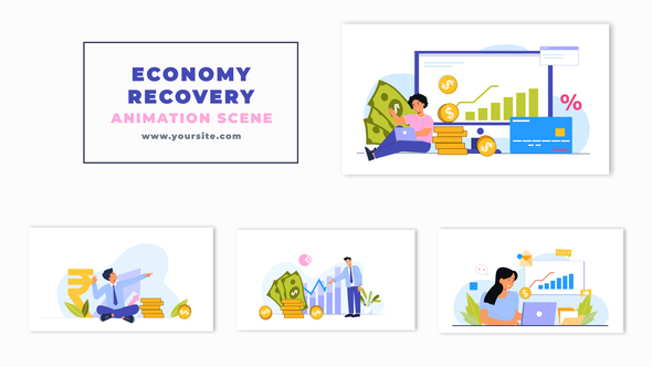 Investment Recovery Character Animation Scene