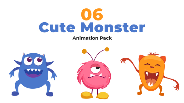 Cute Monster Character Animation