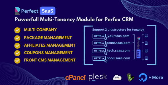Perfect SaaS  Powerful MultiTenancy Module for Perfex CRM