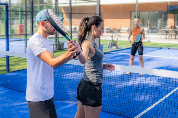Outdoor Padel Lesson with a Padel Coach