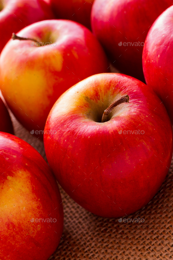 Red apples Stock Photo by arina-habich