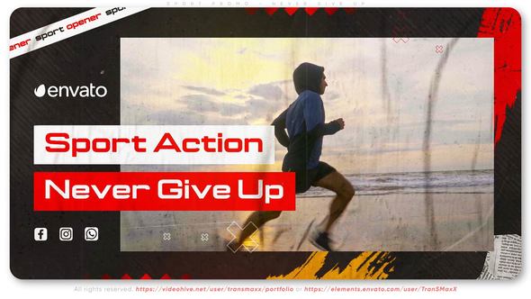 Sport Action Promo - Never Give Up